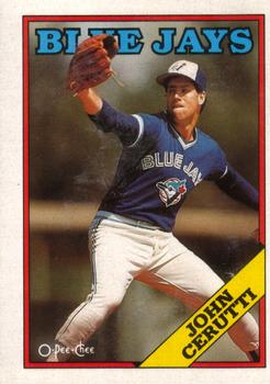1988 O-Pee-Chee Baseball Cards 191     John Cerutti